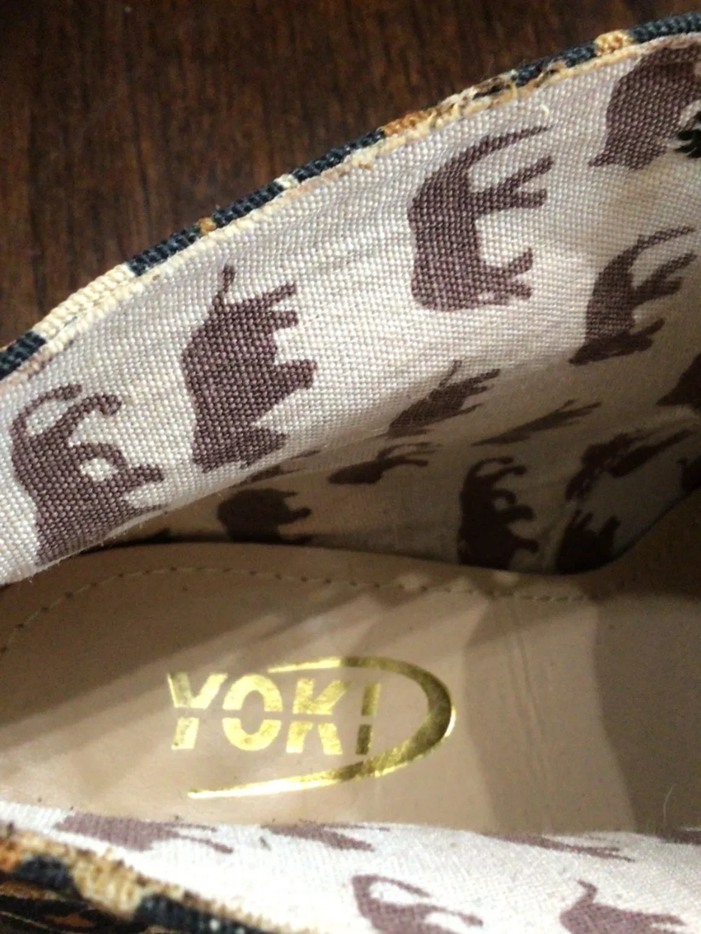 Yoki Animal print ankle boots. Size 7. Gently worn.